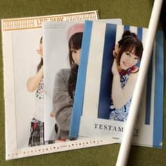 水樹奈々 クリアファイルセットのサムネイル
