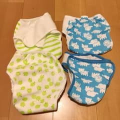 【yunyun様専用】新品  おむつカバー 四点セット  80のサムネイル