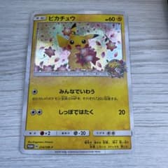 ピカチュウ：ポケモンセンター20周年記念キャンペーン PROMO SM-Pプロ…のサムネイル