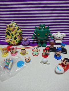 クレヨンしんちゃん、おまけ、ガチャガチャセットのサムネイル