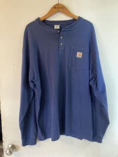 Carhartt ヘンリーネックシャツ Lのサムネイル