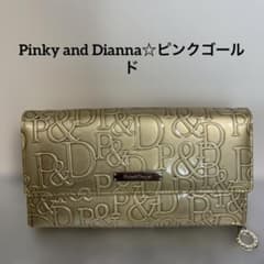 60.PinkyandDianna長財布 ピンクゴールド エナメル 収納多いのサムネイル