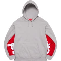 新品】Supreme シュプリーム クロップド パネル パーカー Lサイズ 