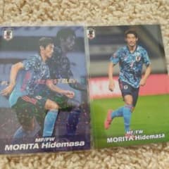 守田英正セット　サッカー日本代表ポテトチップスカードのサムネイル
