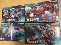 GQuuuuuuX HG ガンプラ 4種セット ビットパーツオプション付き