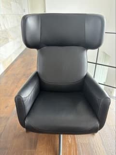 BoConcept lucca ウィングリクライナー　ラウンジチェア ブラック BoConcept lucca ウィングリクライナー ラウンジチェア ブラック