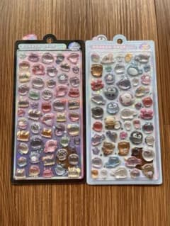 ボンボンドロップシールアクアキューティーズアクアウィドーズ水族館限定２枚セットのサムネイル