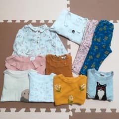 秋冬物　セット　トップス パンツ　カバーオールのサムネイル