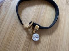 miu miu レザー ブレスレット クリスタルのサムネイル