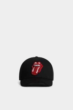 新品未使用】 DSQUARED2 スタッズ ローリングストーンズ キャップ 
