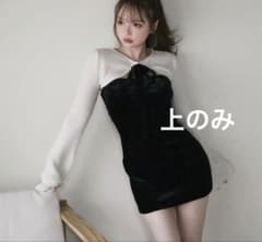 ANDMARY Antia ribbon mini dress カーディガン - メルカリ