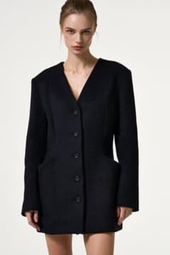 【最終値下】THE TOE Clapham Jacket Onepiece黒のサムネイル
