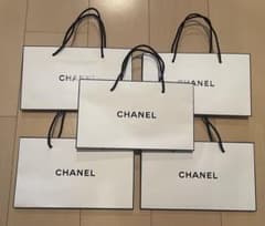 CHANEL シャネル ギフト袋 紙袋 ショッパー 5個セットのサムネイル