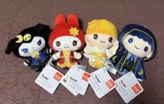 ゆるかわサンリオキャラクターズマスコットLunaetSolVol.1 ４種セット