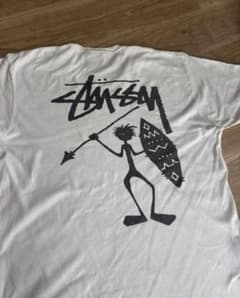 Stussy ホワイト プリント Tシャツ Mのサムネイル