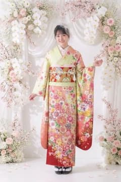 154~170cmぐらいの方が適応サイズ 振袖フルセット - メルカリ
