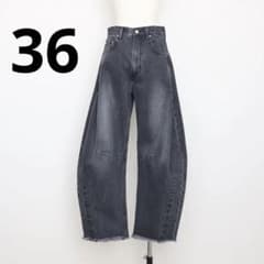 美品】gypsohila Curvy Denim Black 36 - メルカリ
