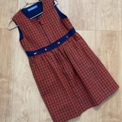 【美品】ファミリア ワンピース　定番のサムネイル