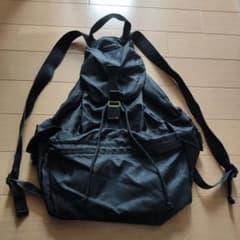 トランスコンチネンツ ブラック リュックサック 黒 - メルカリ