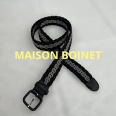 美品】MAISON BOINET メゾンボワネ☆革巻きメッシュベルト - メルカリ