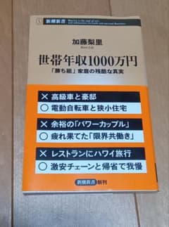 世帯年収1000万円 「勝ち組」家庭の残酷な真実 加藤梨里 新潮新書のサムネイル