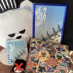 BIGBANG KRUNK 이치 반 쿠지 쿠션 다른 세트