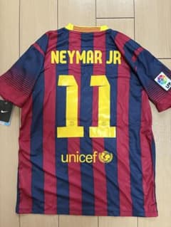 大人気】 FCバルセロナ13-14背番号11ネイマール ユニフォーム - メルカリ