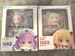 ねんどろいど ホロライブ 赤井はあと 湊あくあ 2体セットのサムネイル