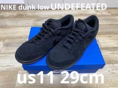 NIKE dunk low  UNDEFEATED ５on it ブラックのサムネイル