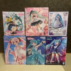 初音ミク フィギュア 6点セット まとめ売り - メルカリ