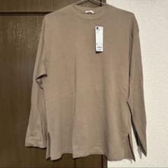 GU ロングスリーブT 長袖 ブラウン Mのサムネイル