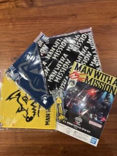 MAN WITH A MISSION 15th 이치 반 쿠지 5 점 세트