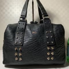 《美品・正規店購入品》Anya Hindmarch／黒 素材···牛革(本革)のサムネイル
