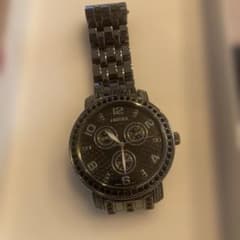 JAGURA Women's Watch, Black, Stone Embellished