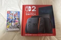 ほぼ未使用品 Nintendo Switch 付属品完備 スマブラソフト付き - メルカリ