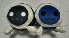 太鼓の達人 推し色マスコット　ブラック&ブルー