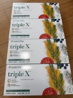 【新品・未開封】Amway トリプルX 4個セット 賞味期限2028年のサムネイル