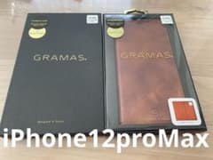 【値下げ】GRAMAS iPhone12proMax スマホケースのサムネイル