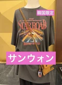 【韓国限定】アルファドライブワン　Tシャツ付属トレカ付き　サンウォン 韓国限定】アルファドライブワン Tシャツ付属トレカ付き サンウォン