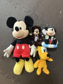 ミッキーマウスたち　ぬいぐるみ 4点セットのサムネイル