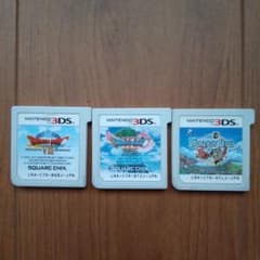 【3DS】ドラクエ8 ドラクエ11 ファンタジーライフ 3本セット セーブデータのサムネイル
