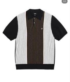 Stussy】TEXTURED SS POLO SWEATER ニット ポロ - メルカリ