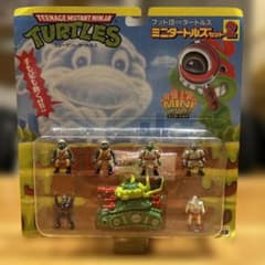 【MOC】タカラ ミニタートルズ ミニタートルズセット2 フット団VSタートルズのサムネイル