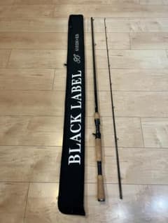 ダイワ　19ブラックレーベルSG 6102M＋RB美品 ダイワ 19 ブラックレーベル SG 6102M+RB センターカット2ピース