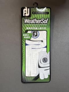 新品 FootJoy WeatherSof ゴルフ グローブ 23cm FJのサムネイル