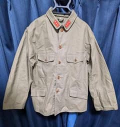 【レプリカ】98式夏用軍衣・軍袴 Lサイズ 上下セット 階級章付き 日本陸軍 レプリカ】98式夏用軍衣・軍袴 Lサイズ 上下セット 階級章付き 日本