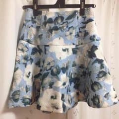 【取置き中】one way 花柄 ミニスカートのサムネイル