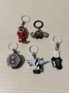 仮面ライダー　ガシャポン　キーホルダー　5種セットのサムネイル