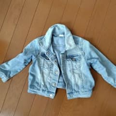 キッズ デニムジャケット ライトブルーのサムネイル