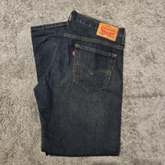Levi's 569 w34ダークブルー ストレートデニムのサムネイル